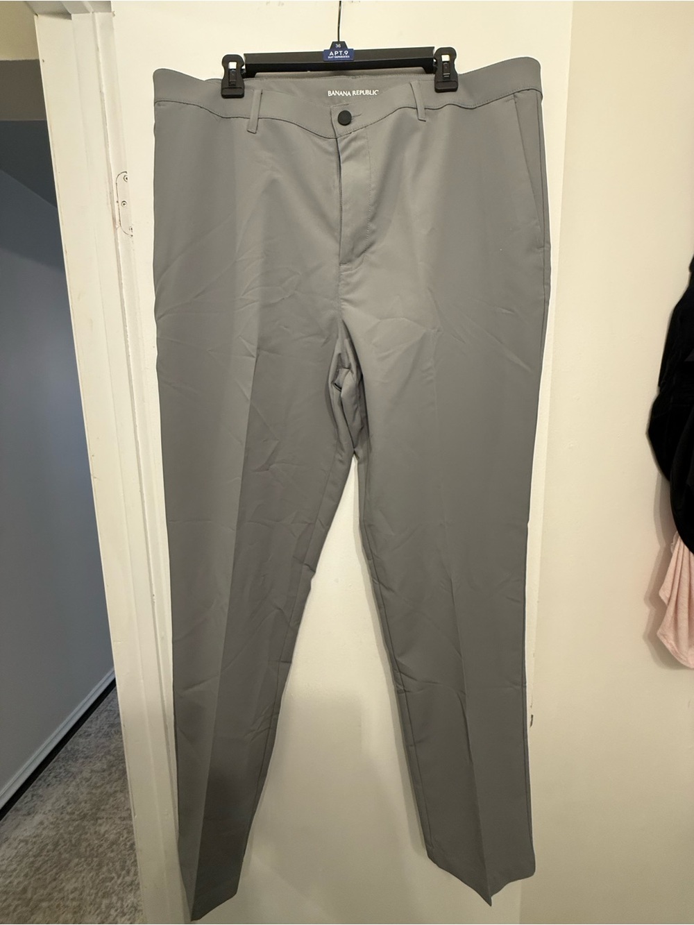 Banana Republic Men's Light Gray Dress Pants